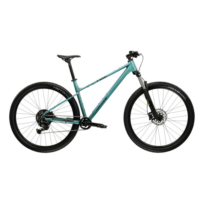 Bicicleta Kross Level X100 green-black - BikeGuru