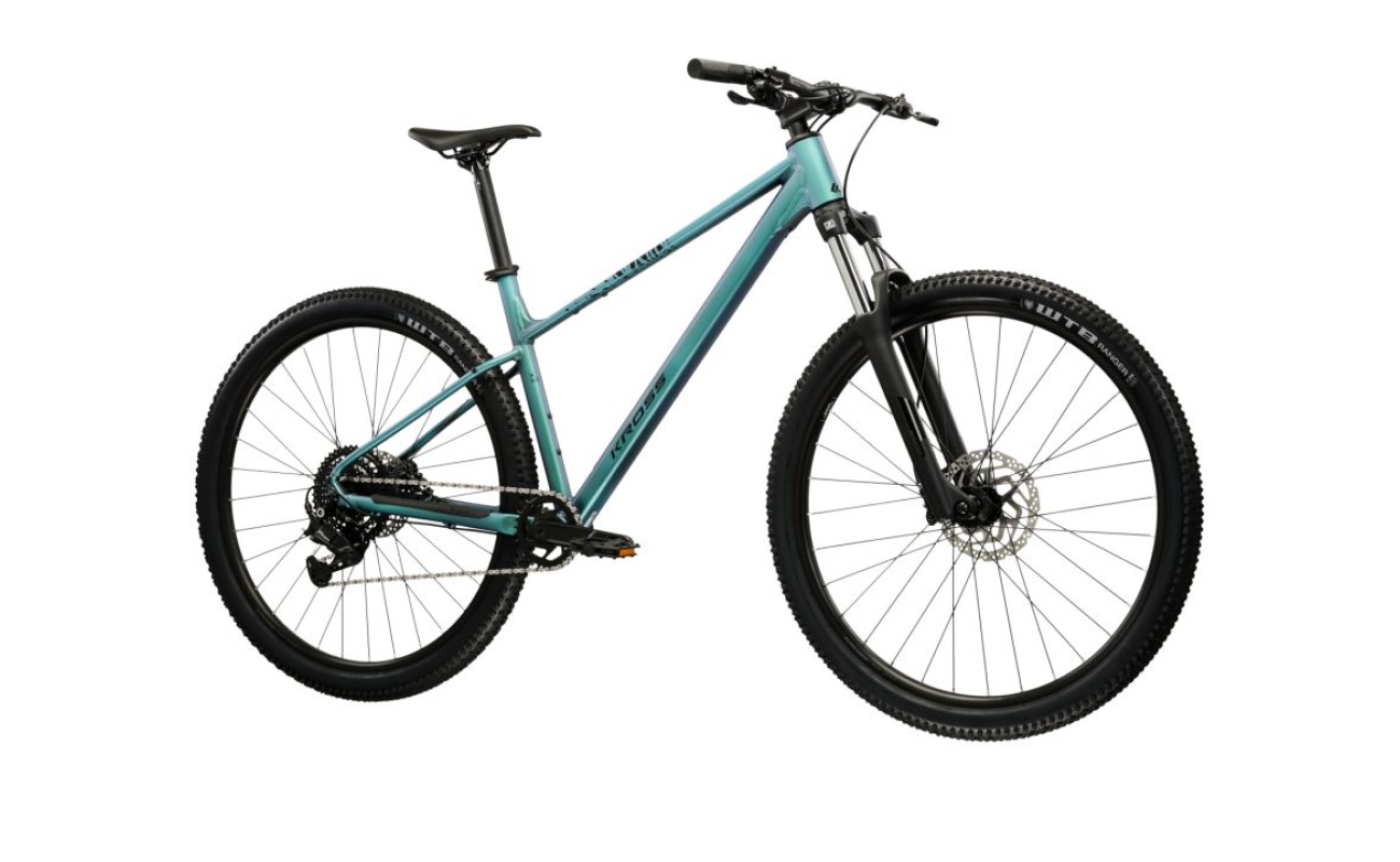 Bicicleta Kross Level X100 green-black - BikeGuru