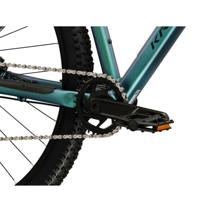 Bicicleta Kross Level X100 green-black - BikeGuru